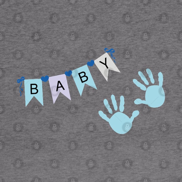 Baby boy hand prints by GULSENGUNEL